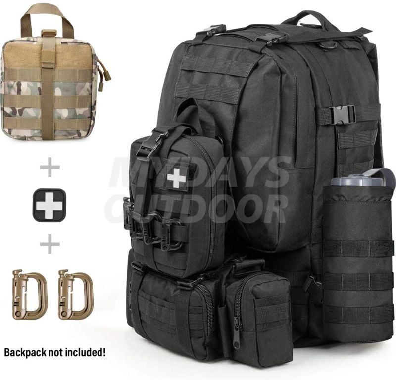 Tactical Medical First Aid Pouch Multi Pocket Lightweight Med Bag MDSTA-17