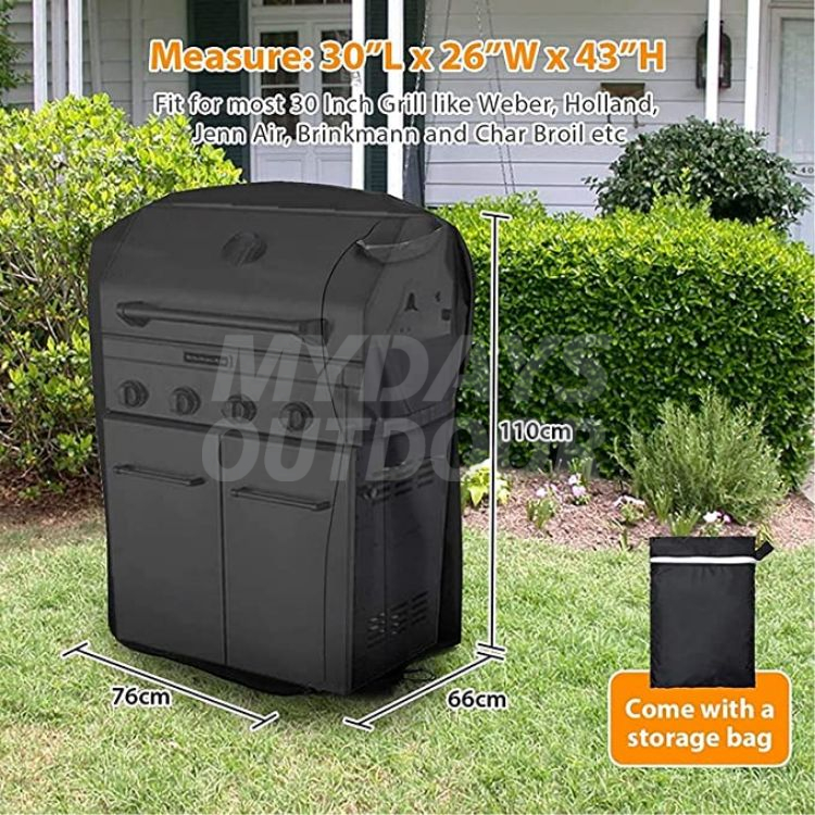 30-inch Waterproof Heavy Duty Gas Grill Cover Fits for BBQ MDSGC-11