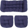 Tufted 3-delt settee pute sett MDSGE-20