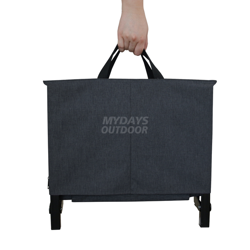 Custom Wide Portable Steel Stadium Seat Cushion with Back Support MDSCS