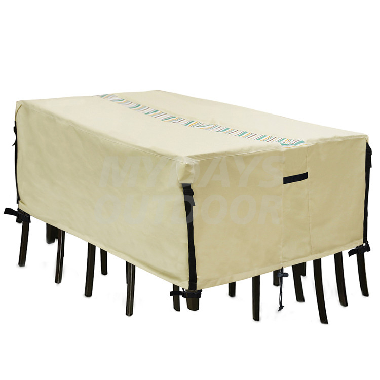 Durable Water Resistant Outdoor Rectangle/Oval Table Cover MDSGC-8