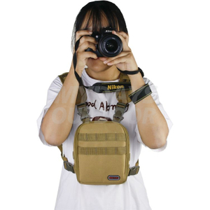 Outdoor Chest Pack Binocular Harness Bag for Hunting and Rangefinder Case Hunting Pack MDSHA-1