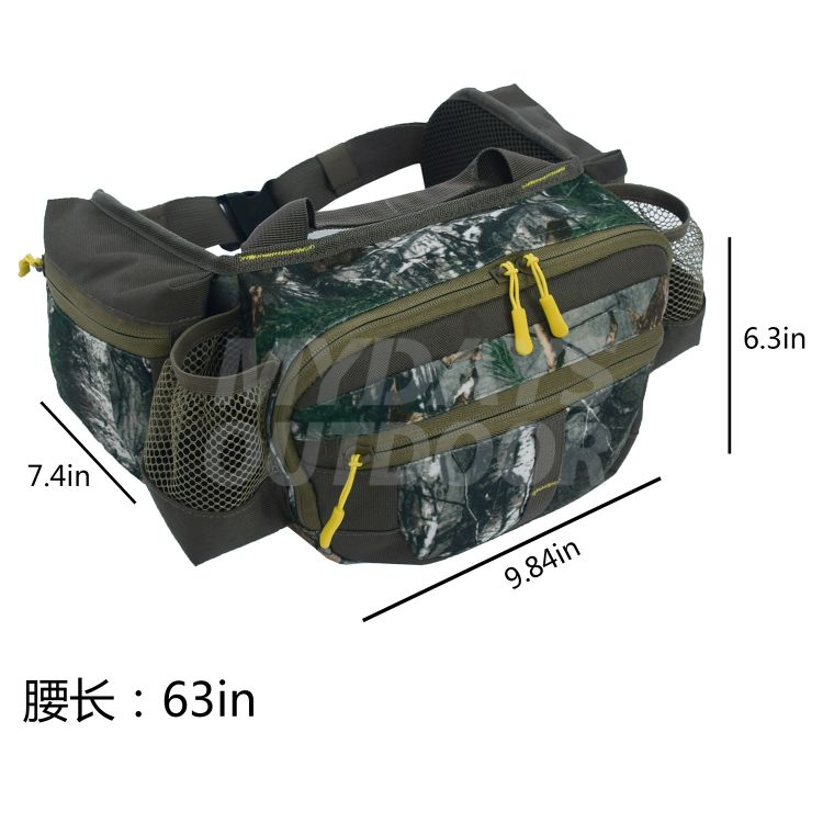 Lightweight Camouflage Fanny Pack for Outdoor Hunting Climbing MDSHF-3