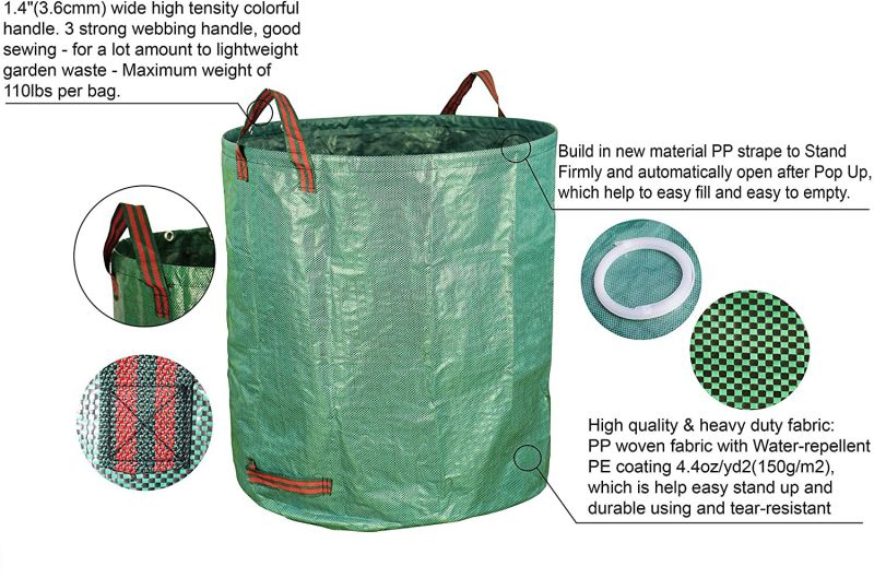 OEM/ODM Garden Leaf Waste Bags MDSGW1 Mydays Outdoor