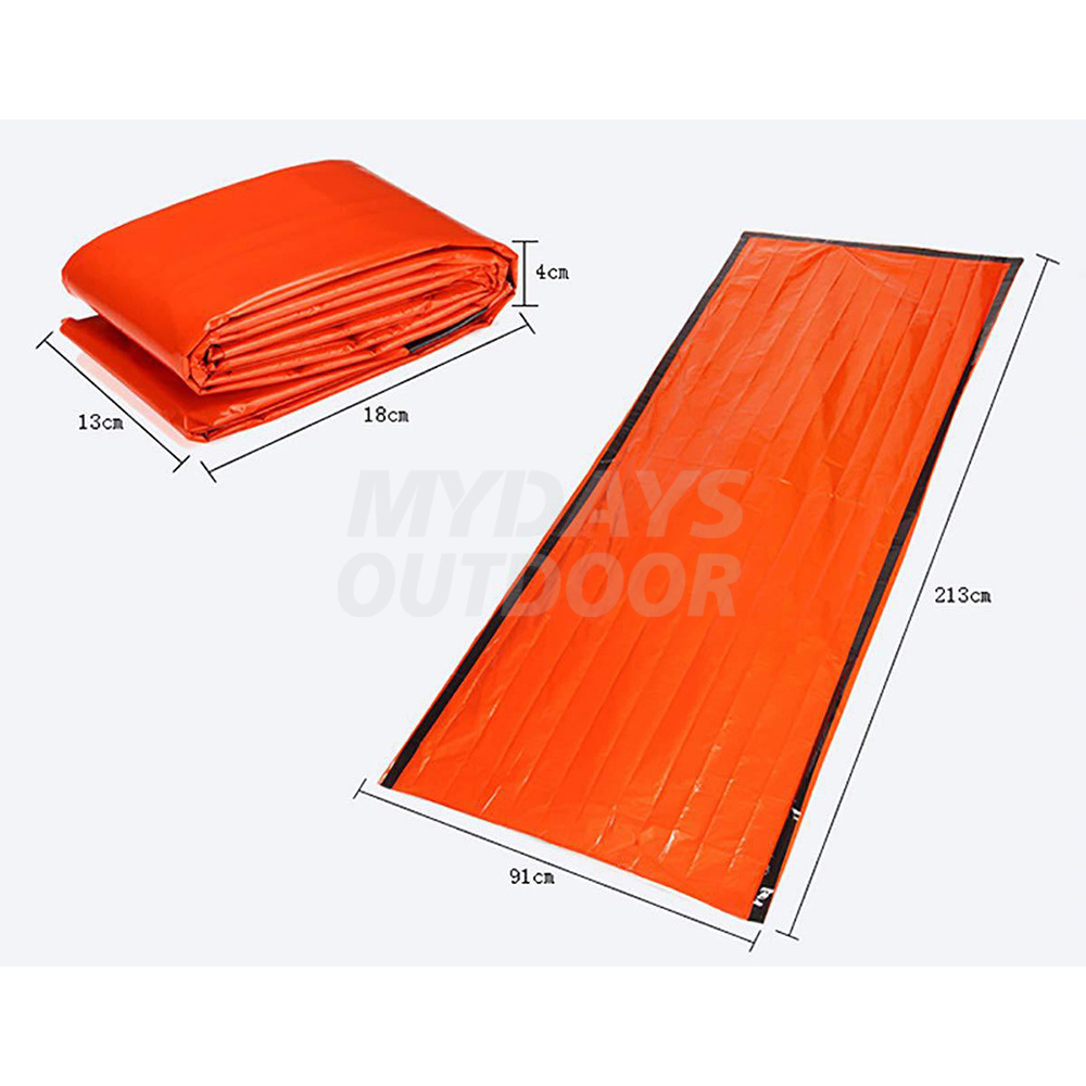 Outdoor Convenient Emergency Tent First Aid Sleeping Bag MDSCL-13