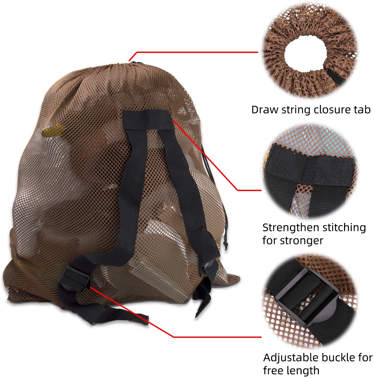 Adjustable Mesh Decoy Bag Hunting Backpack MDSHC4 Mydays Outdoor