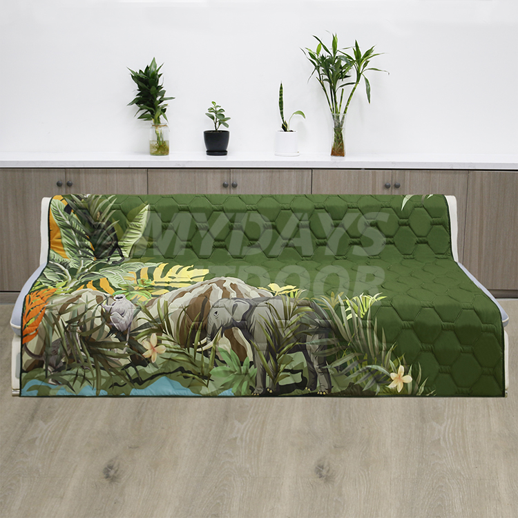 Waterproof Sandproof Picnic Blankets Cotton Layered Foldable Outdoor Camping Mat MDSCM-1
