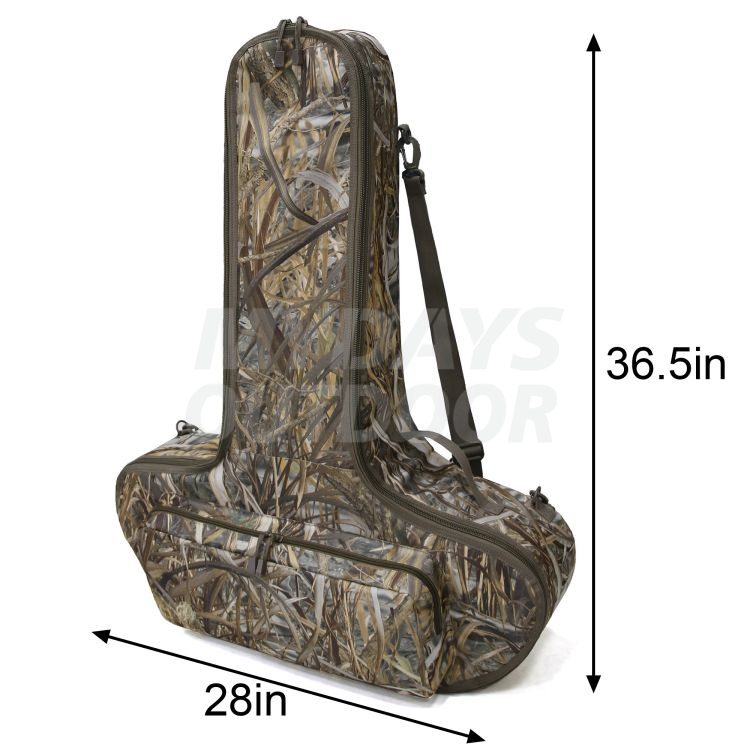 Bow Hunting Bags Soft Crossbow Case Camo Padded Archery Bow Carrier Bag with Backpack Straps MDSHO-1