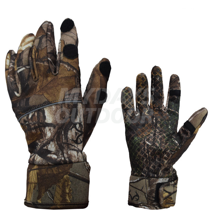 Camouflage Hunting Gloves Fingerless Gloves MDSHA-20