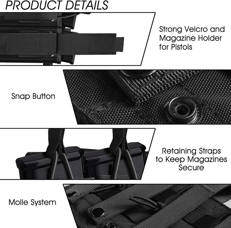 China Tactical Mag Pouch for Rifle and Pistol MDSTA-9 - Mydays Outdoor