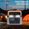 Sončni generatorski polnilnik baterije Prenosni sončni elektrarni Outdoor Energy Power Bank Supply MDSO-6