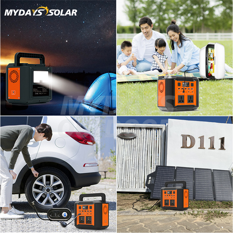 Solar Storage Power 80000mAh with 3 USB output Portable Outdoor Power Station MDSO-5