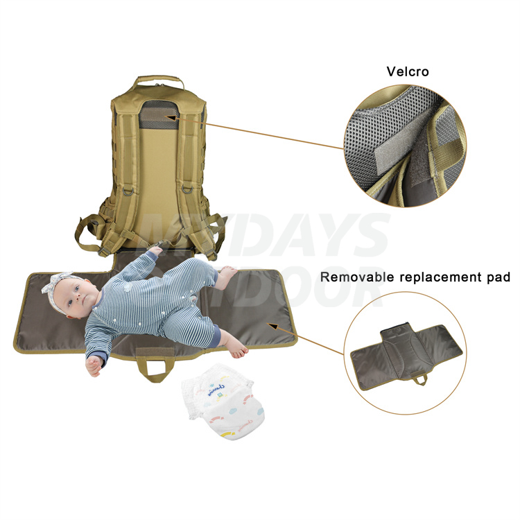 Mens Tactical Diaper Bag Backpack MDSHB11 Mydays Outdoor