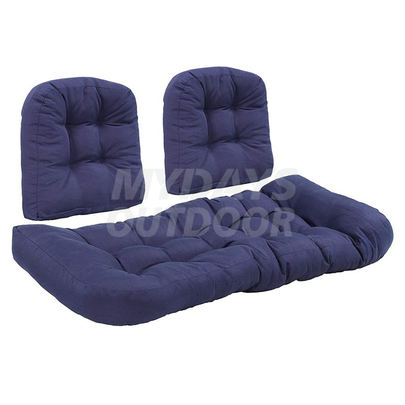 Tufted 3-delt settee pute sett MDSGE-20