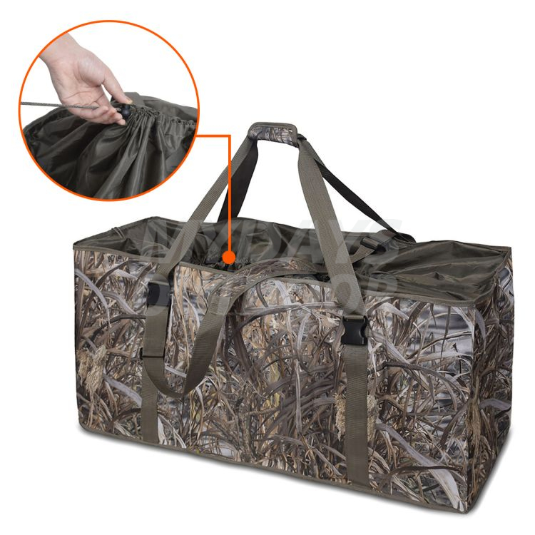 Slotted Decoy Bags Duck Hunting Bag with Waterfowl Hunting Blind Bags MDSHC-2