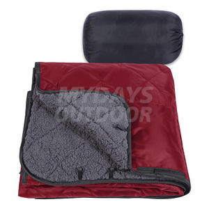 Large Camping Blanket with Sherpa Lining MDSCL-9
