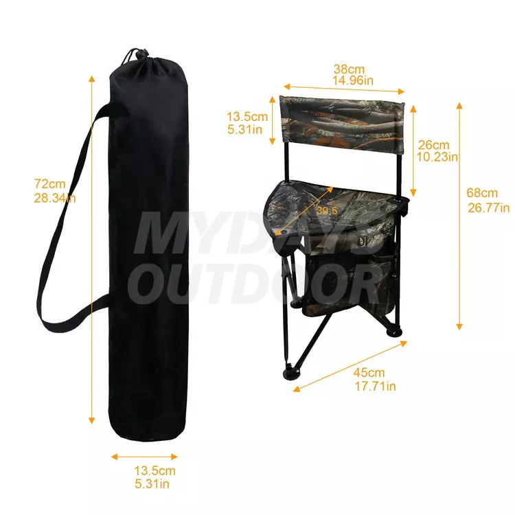 Foldable Fishing chair with Backrest MDSOB-15