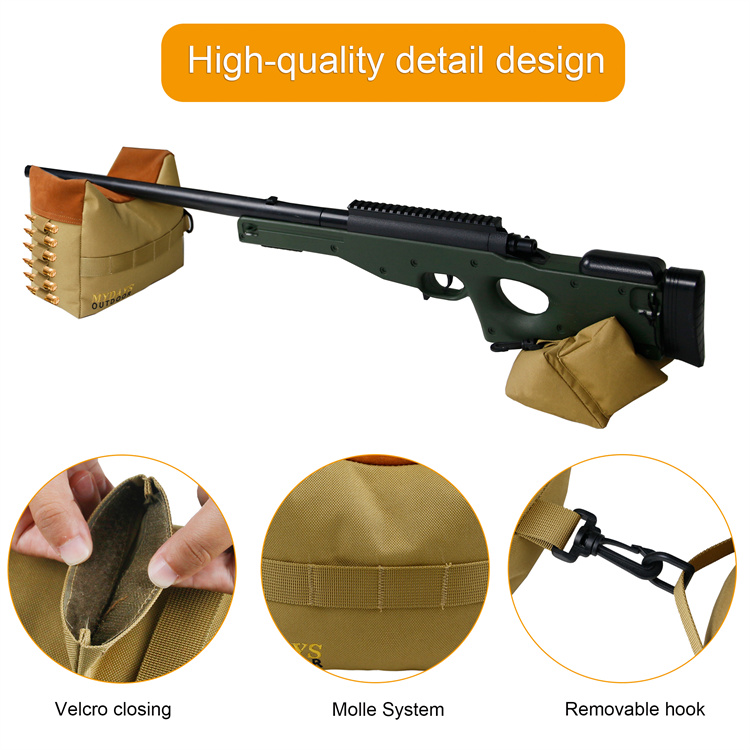 Tactical Shooting Bags for Rifles Set Bench Rest MDSHT5 Mydays Outdoor