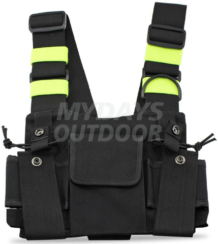 Walkie Talkie Chest Harness For Two Way Radio Walkie Talkie MDSSC-3