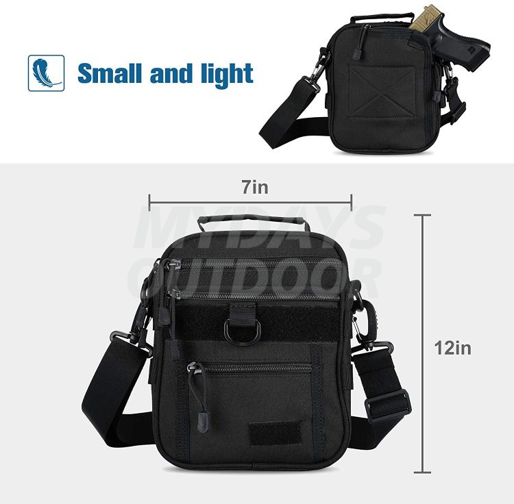 Handgun Shoulder Strap Bag Gun Accessories Pouch Shooting Range Duffle Bag MDSHR-5