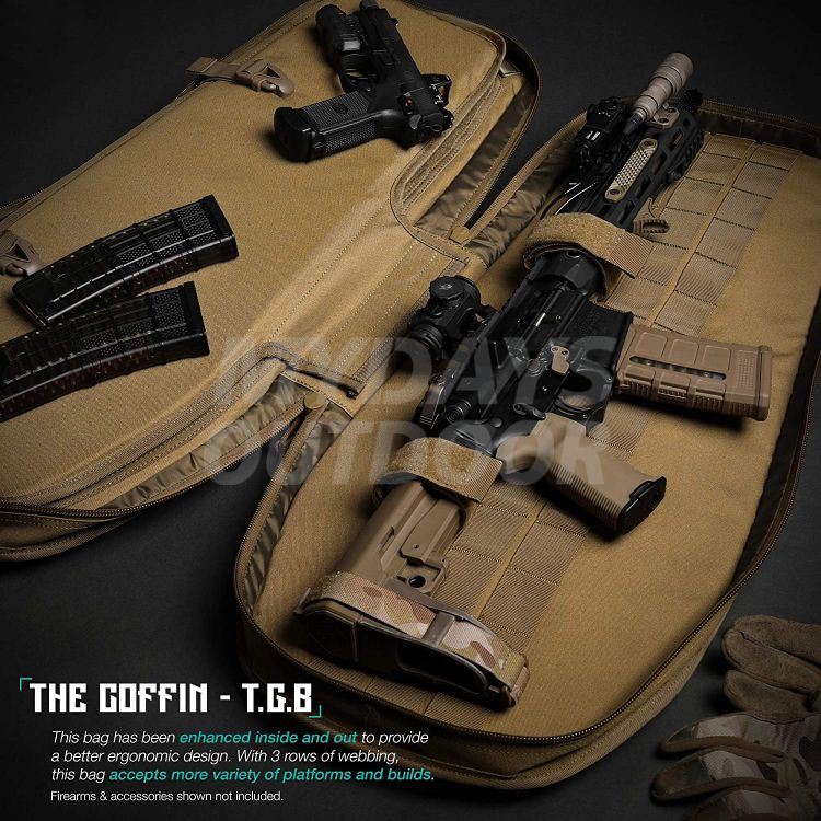 Discreet Tactical Rifle Soft Case Firearm Carrier Shoulder Sling Pack MDSHG-6