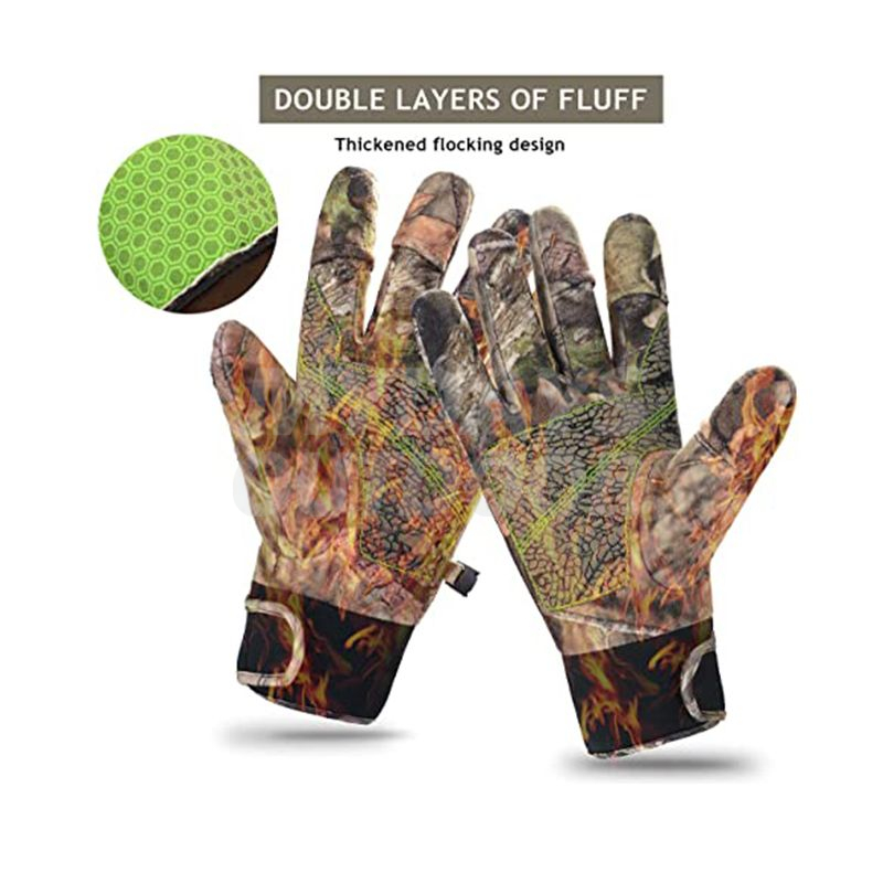Full Finger Camouflage Hunting Gloves Camo Glove Archery Accessories MDSHA-17