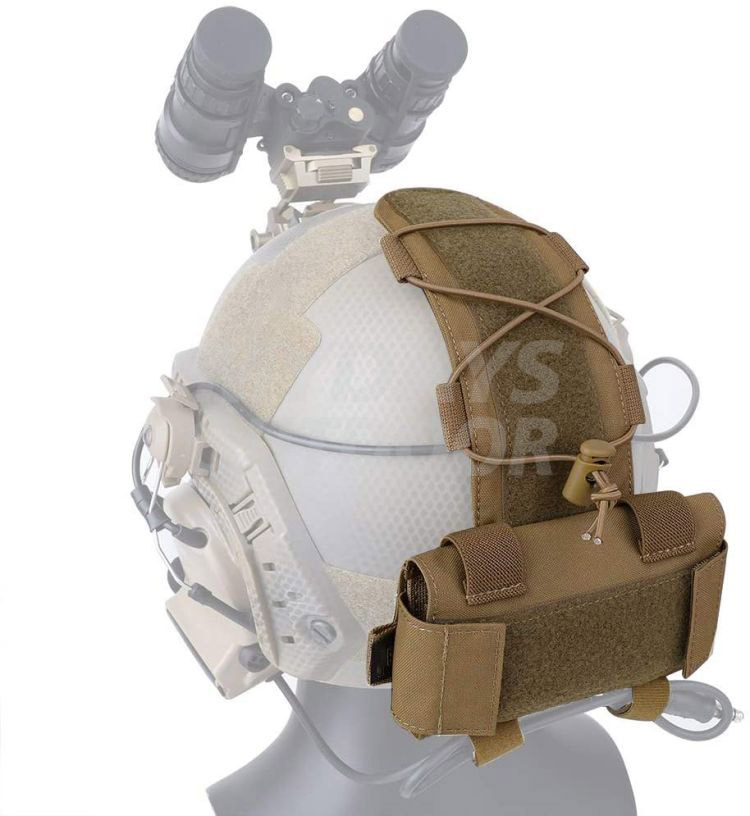 Tactical Helmet Battery Pouch Helmet Battery Pack MDSTA-14