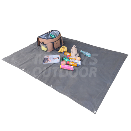 Multi-functional Waxed Canvas Camping Floor Mat and Camping Tarp MDSCM-28