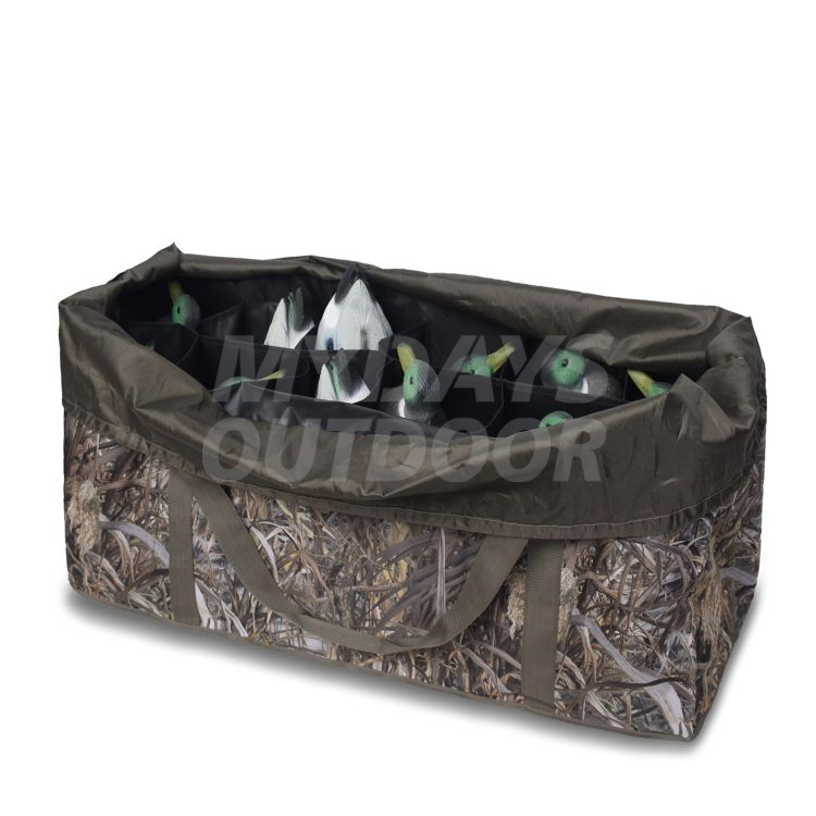 Slotted Decoy Bags Duck Hunting Bag with Waterfowl Hunting Blind Bags MDSHC-2