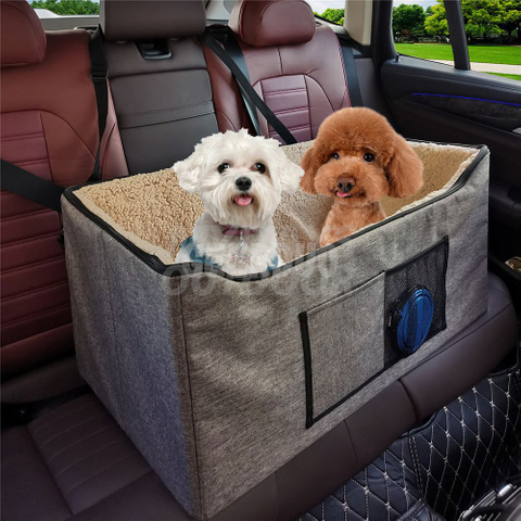 Grand chien de voiture de voiture Boost pour deux chiens mdszk-004