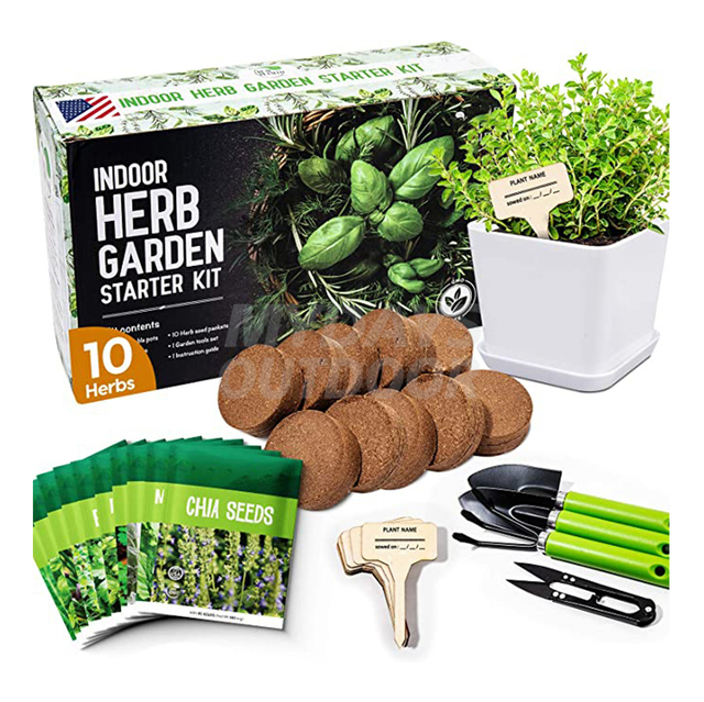 Innendørs Herb Garden Kit