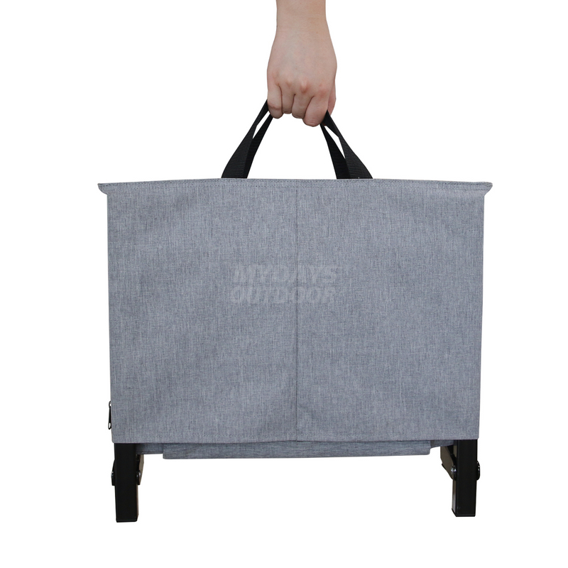 Custom Wide Portable Steel Stadium Seat Cushion with Back Support MDSCS