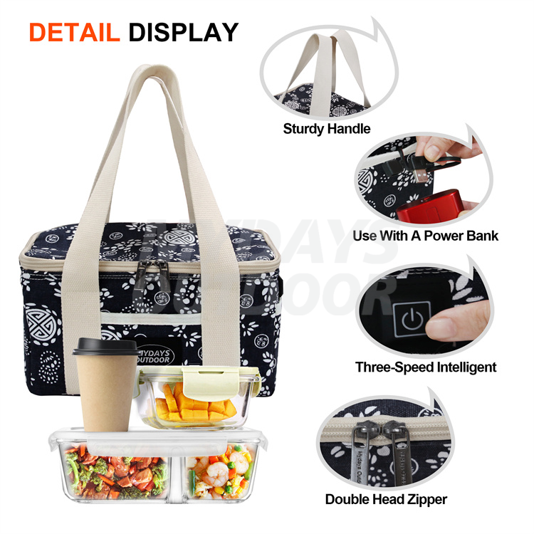 Keep Your Meals Warm Portable Heating Insulated Bag MDSCI-11