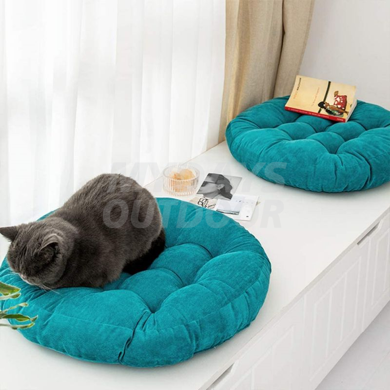 Round Seat Cushion Floor Pillow Cushion for Yoga Living Room Sofa Balcony MDSGE-8