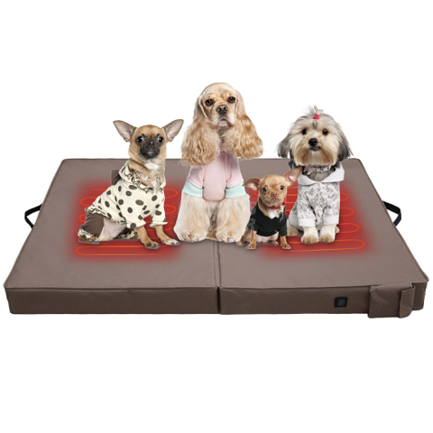 加熱された犬のベッドとパッドMDSCS-74