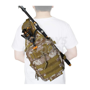 Water-Resistant Fishing Backpacks Fishing Bait Bag Storage Gear Bag MDSFB-3